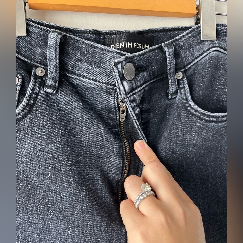 Denim Forum The Lola High Rise Skinny 26L Size 29 - Picture 7 of 11